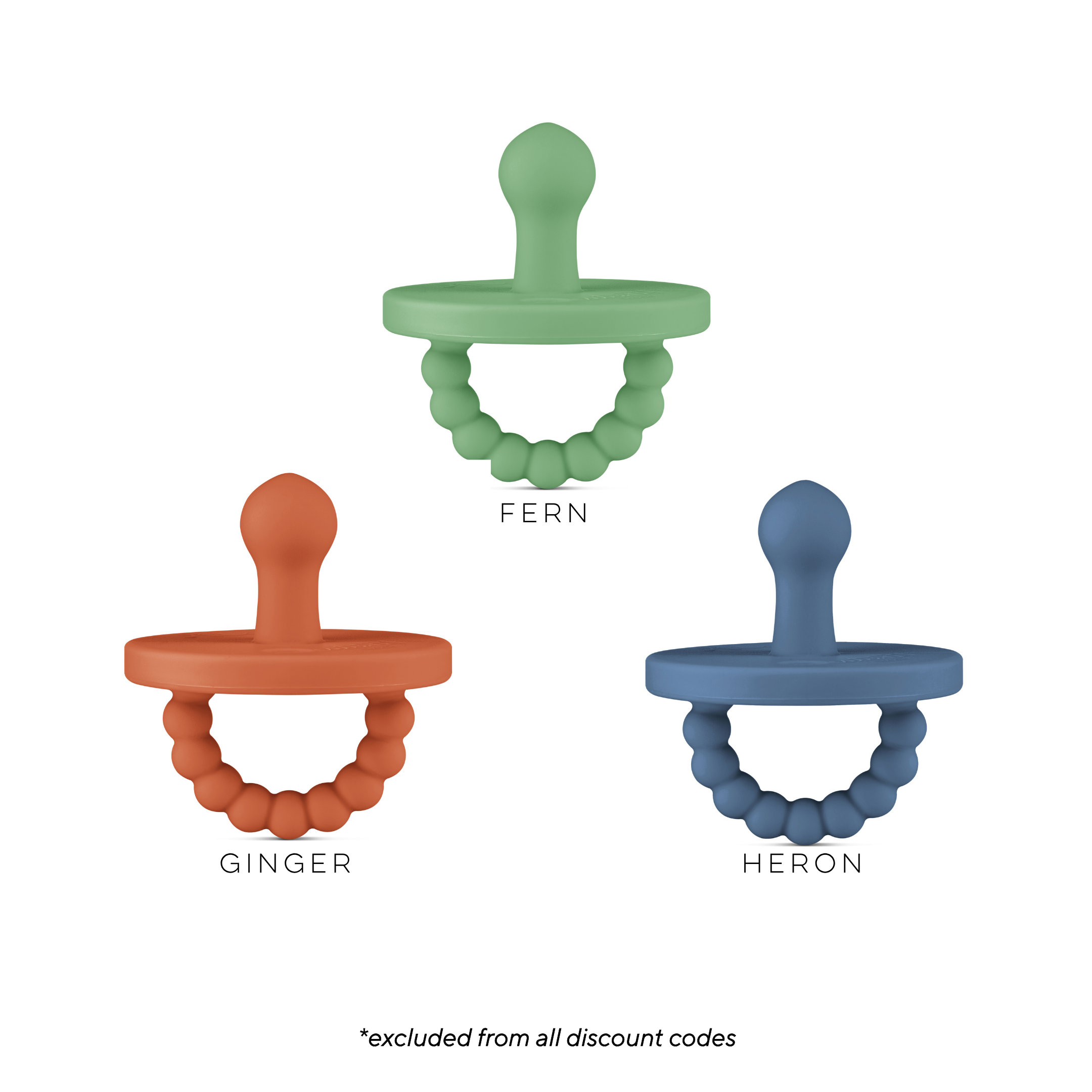 Cutie PAT Bulb (0-6m) Pacifier Value 3 Packs