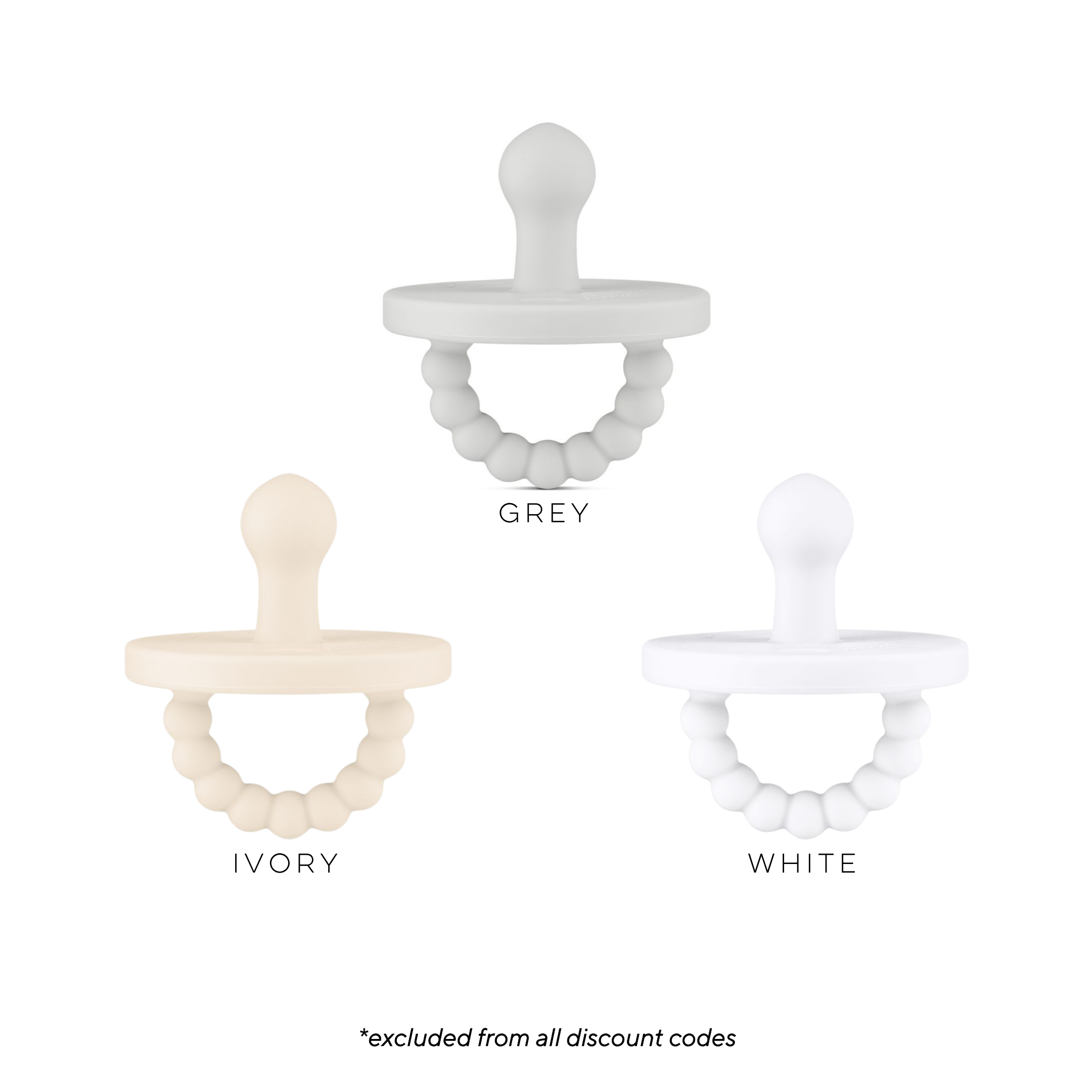 Cutie PAT Bulb (0-6m) Pacifier Value 3 Packs