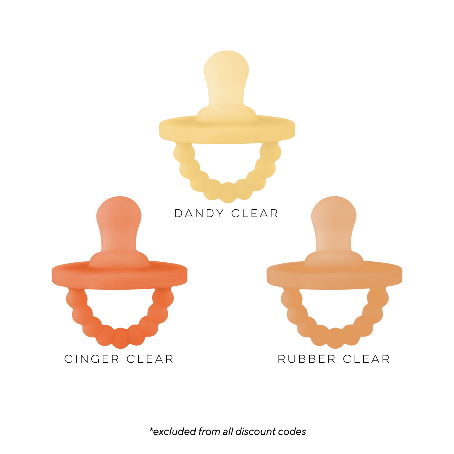 Cutie PAT Flat (0m+) Pacifier Value 3 Packs