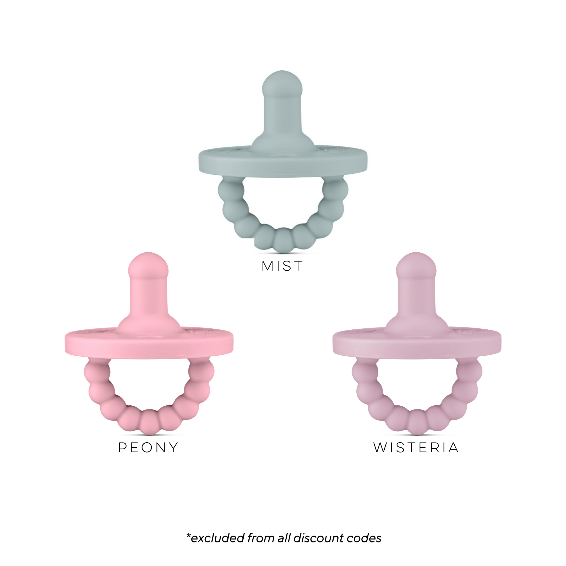 Cutie PAT Round (0-6m) Pacifier Value 3 Packs