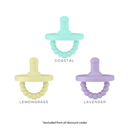 Cutie PAT Round (0m+) Pacifier Value 3 Packs