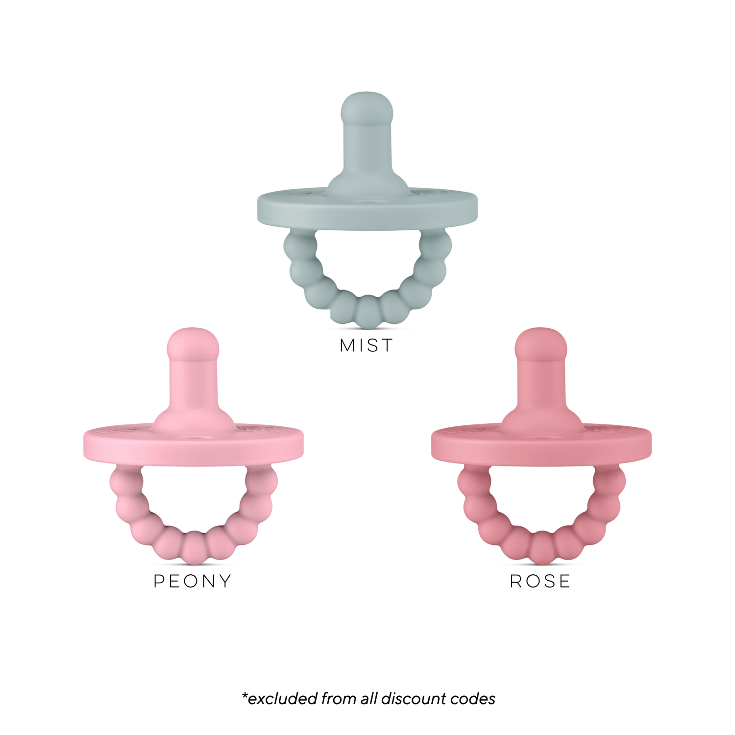 Cutie PAT Round (0m+) Pacifier Value 3 Packs