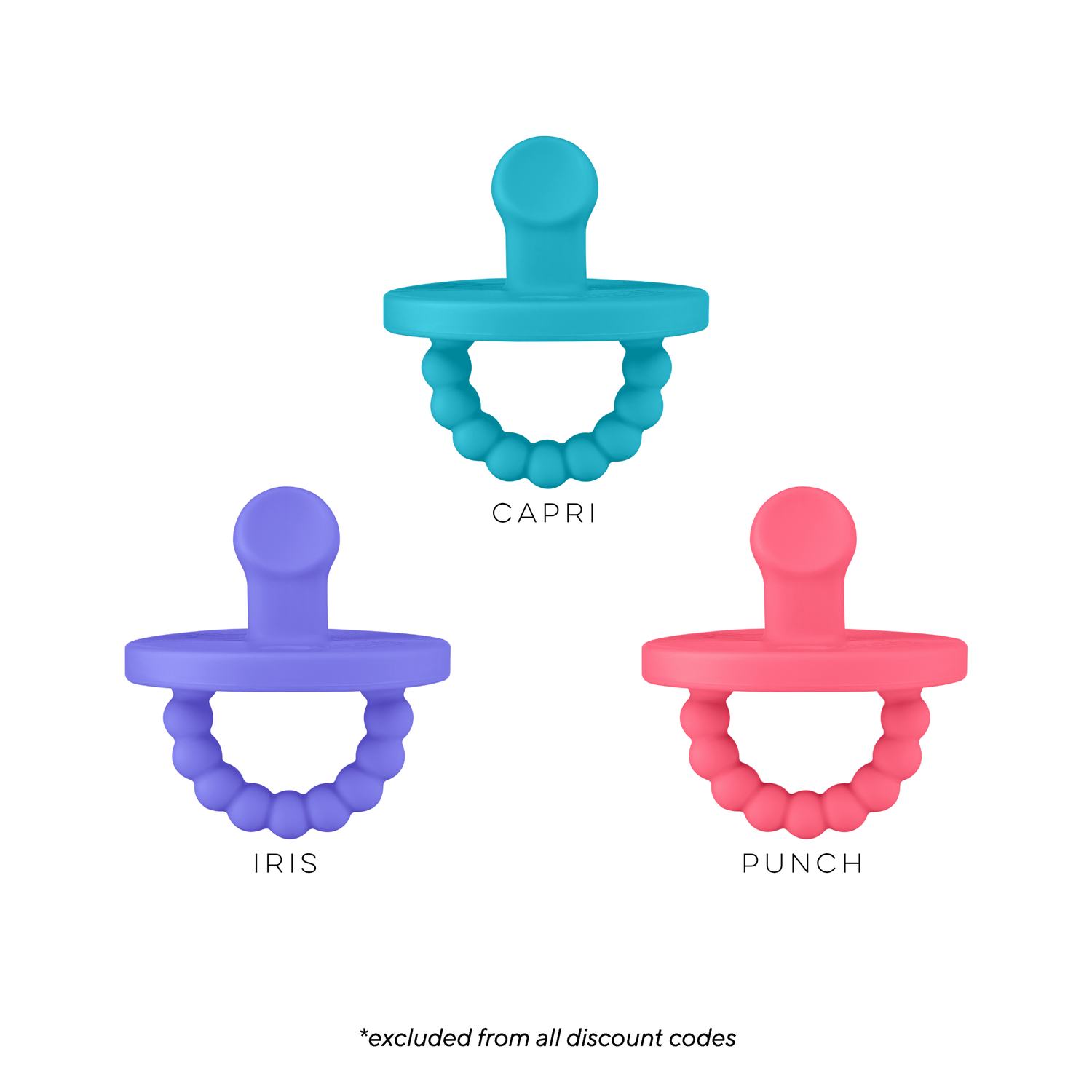 Cutie PAT Slant (0-6m) Pacifier Value 3 Packs