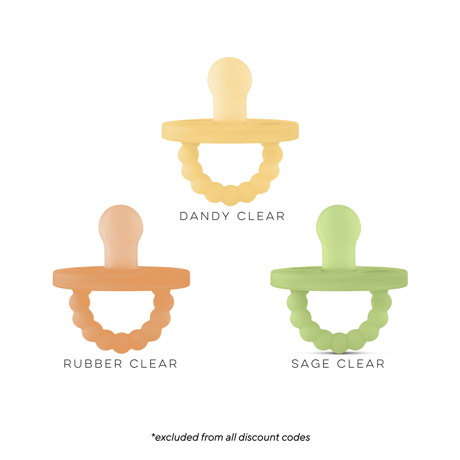 Cutie PAT Slant (0-6m) Pacifier Value 3 Packs