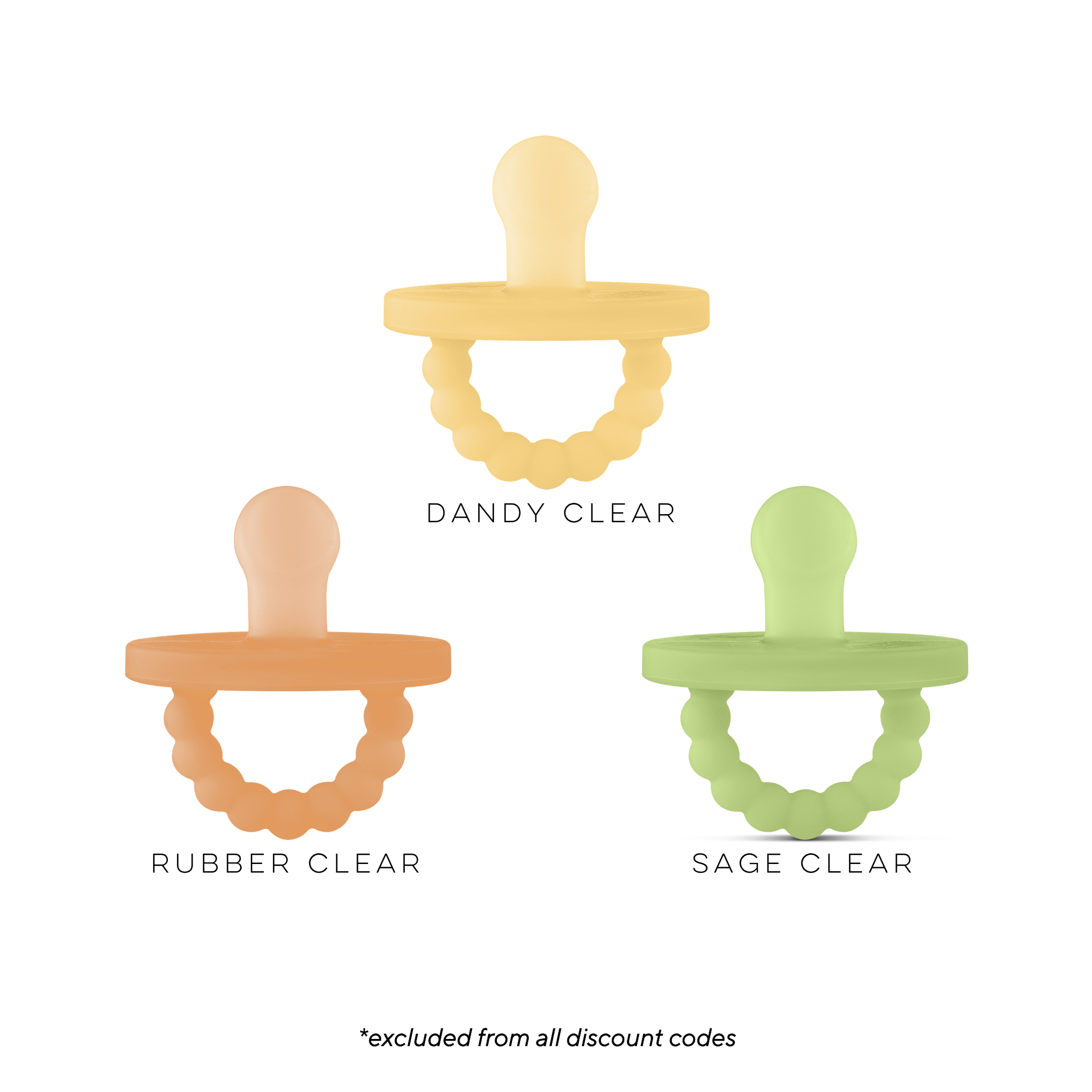 Cutie PAT Slant (0-6m) Pacifier Value 3 Packs