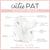 Cutie PAT Flat