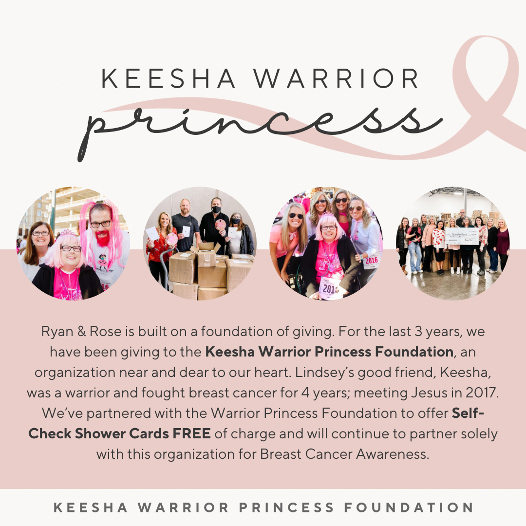 Keesha Warrior Shower Cards