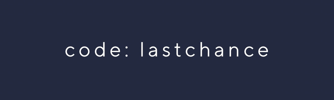 Code: LASTCHANCE