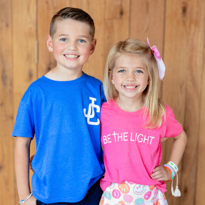 Kids modeling shirts