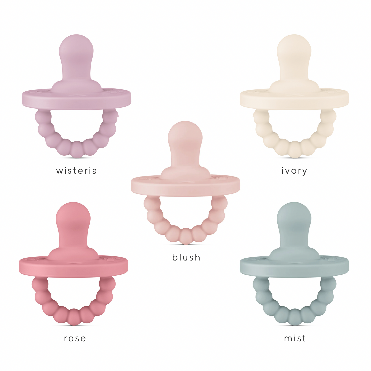 Cutie PAT Flat (0m+) Pacifier Value 5 Packs