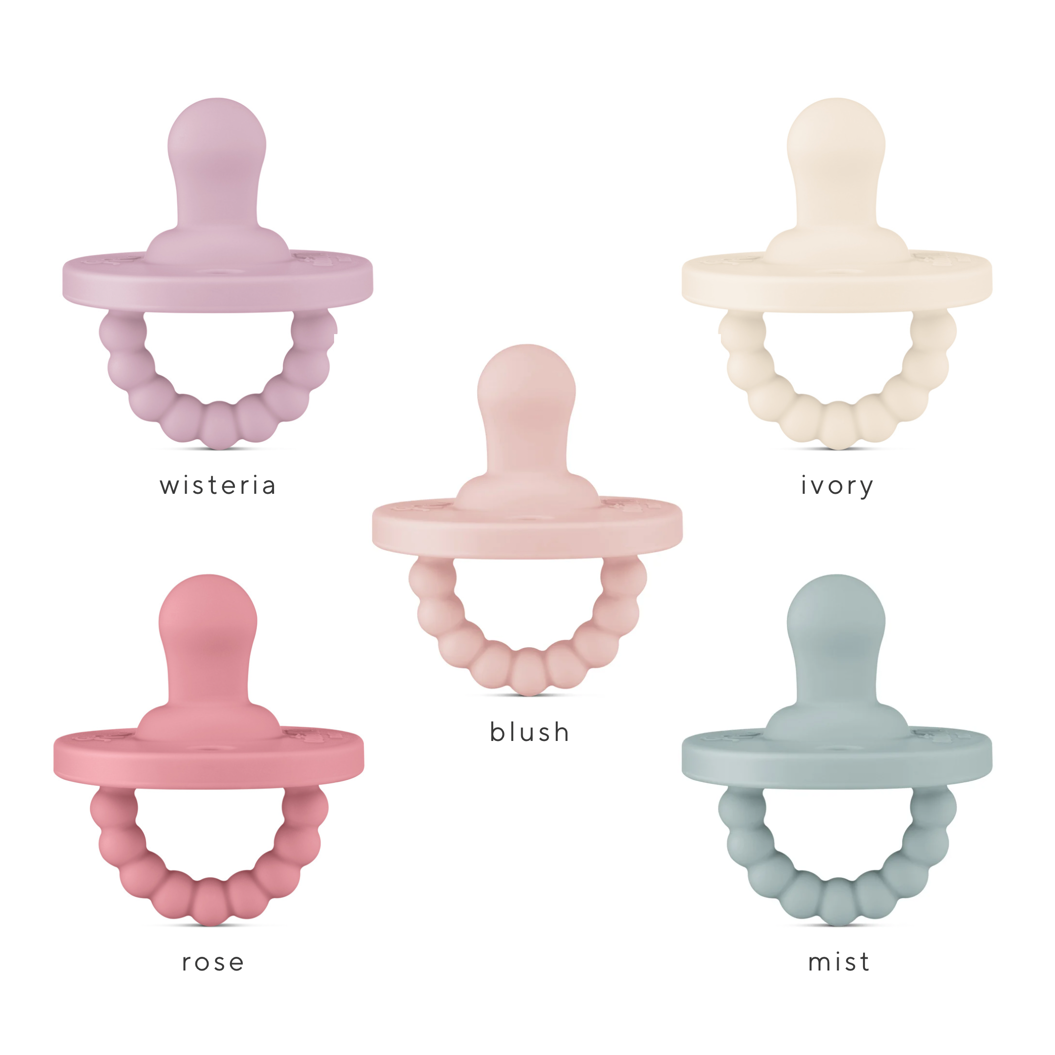 Cutie PAT Flat (0m+) Pacifier Value 5 Packs