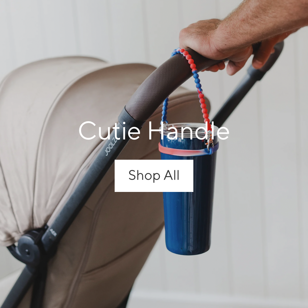 Cutie Handle on a stroller.