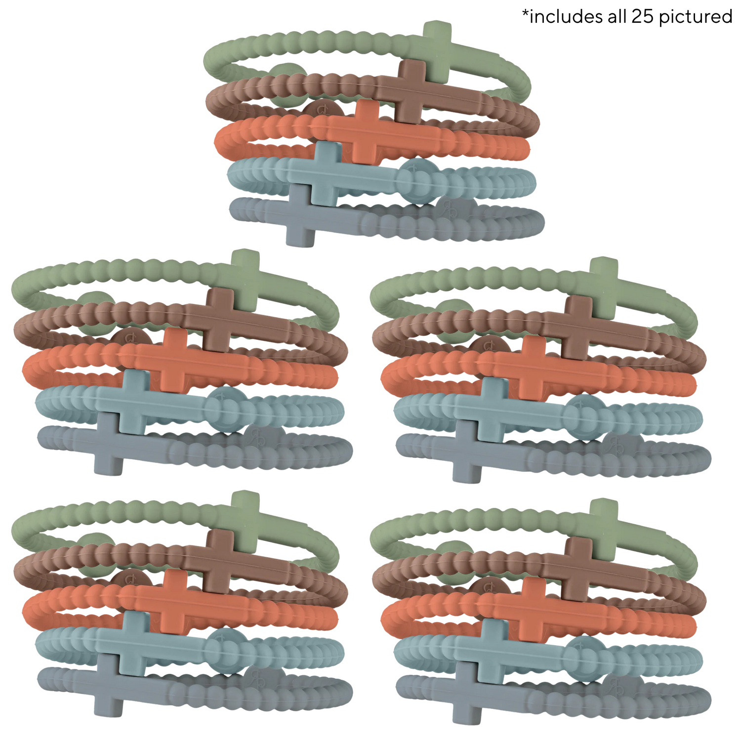 Jesus Bracelets - 25 Packs