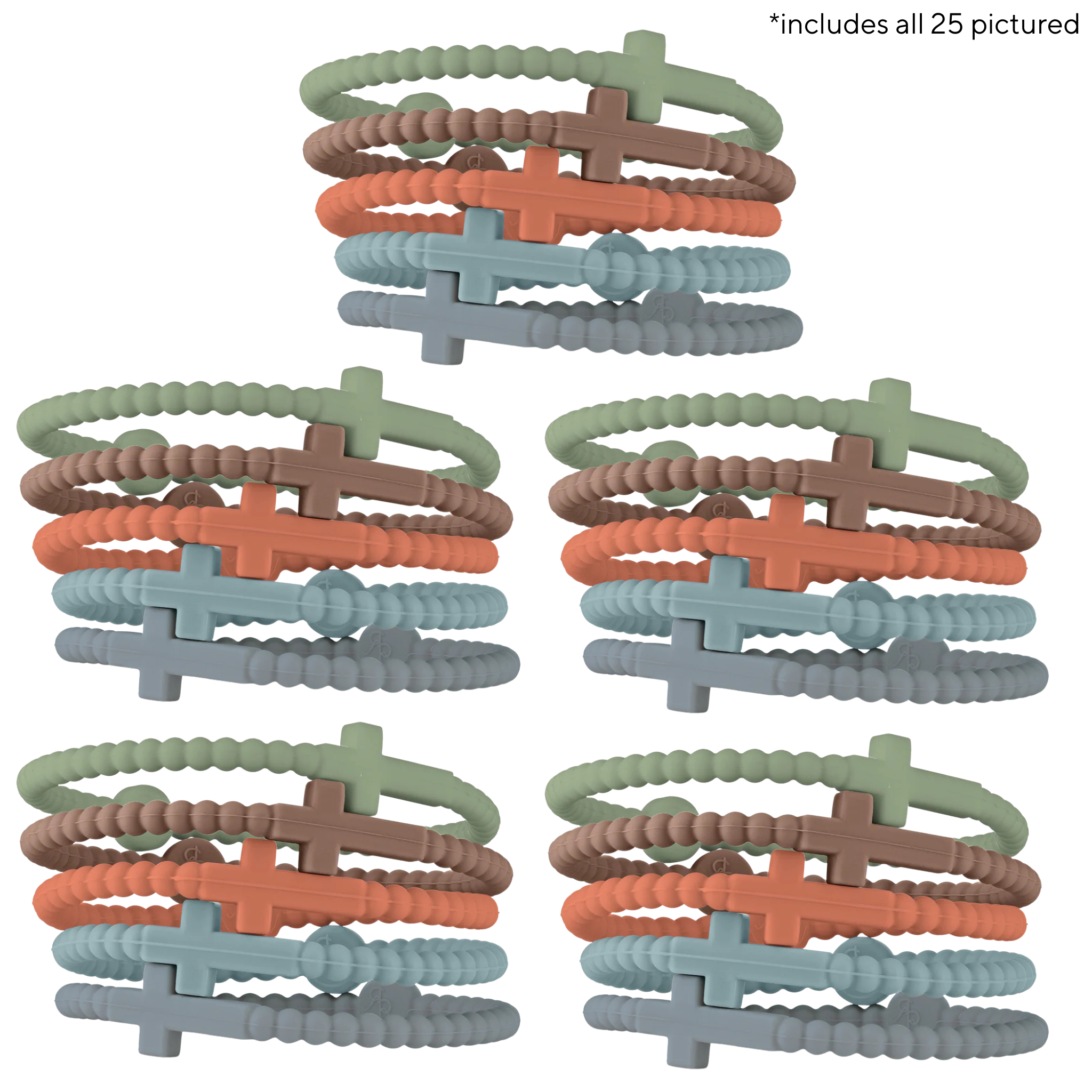 Jesus Bracelets - 25 Packs