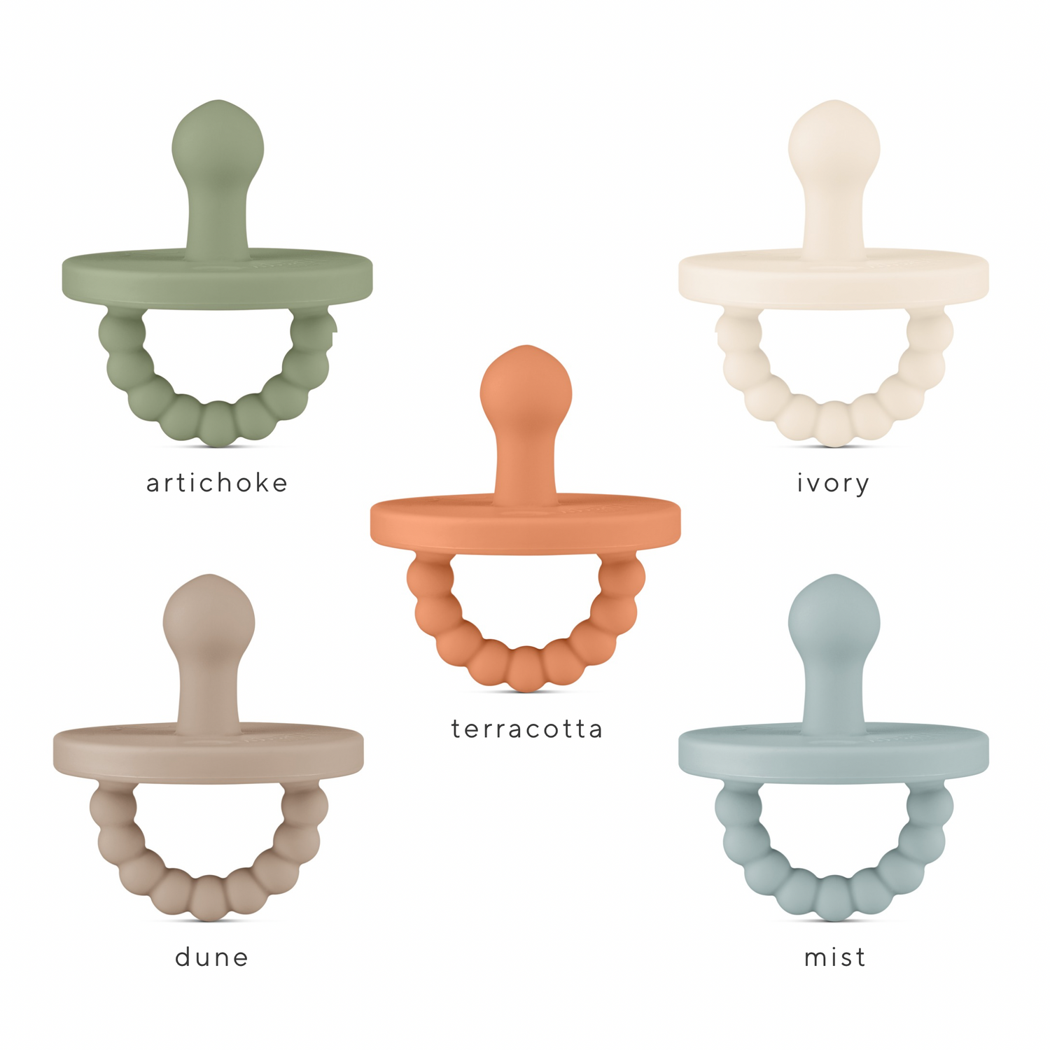 Cutie PAT Bulb (0-6m) Pacifier Value 5 Packs