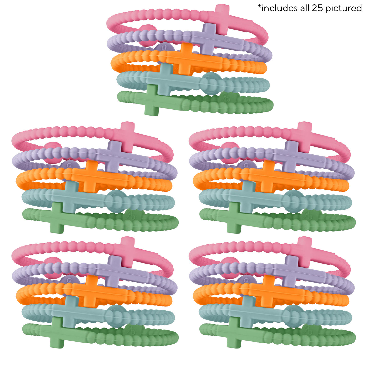 Jesus Bracelets - 25 Packs