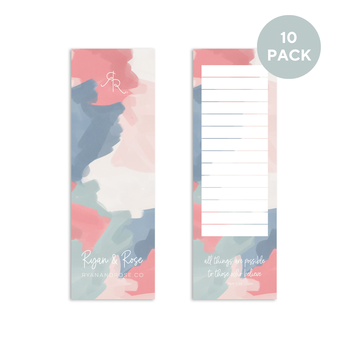 Prayers + Blessings Bookmark – Ryan And Rose