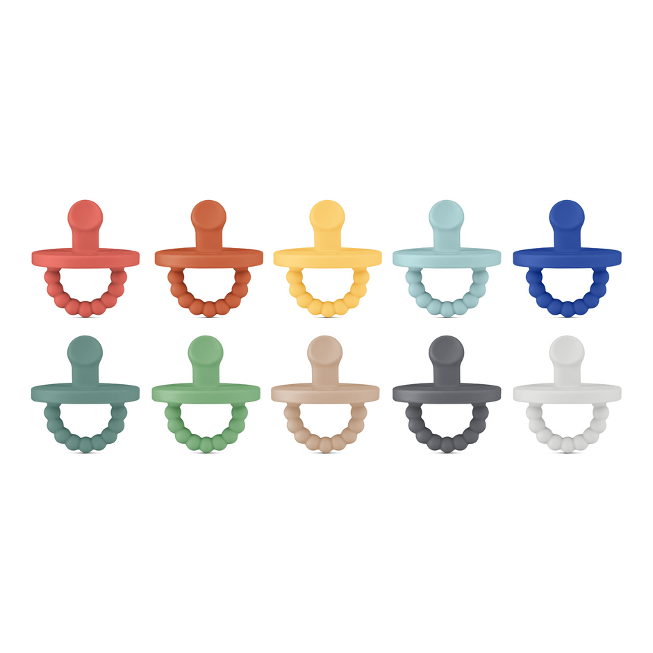 Slanted Pacifiers Pacifiers | Non-Toxic Pacifiers | Ryan & Rose – Ryan And Rose