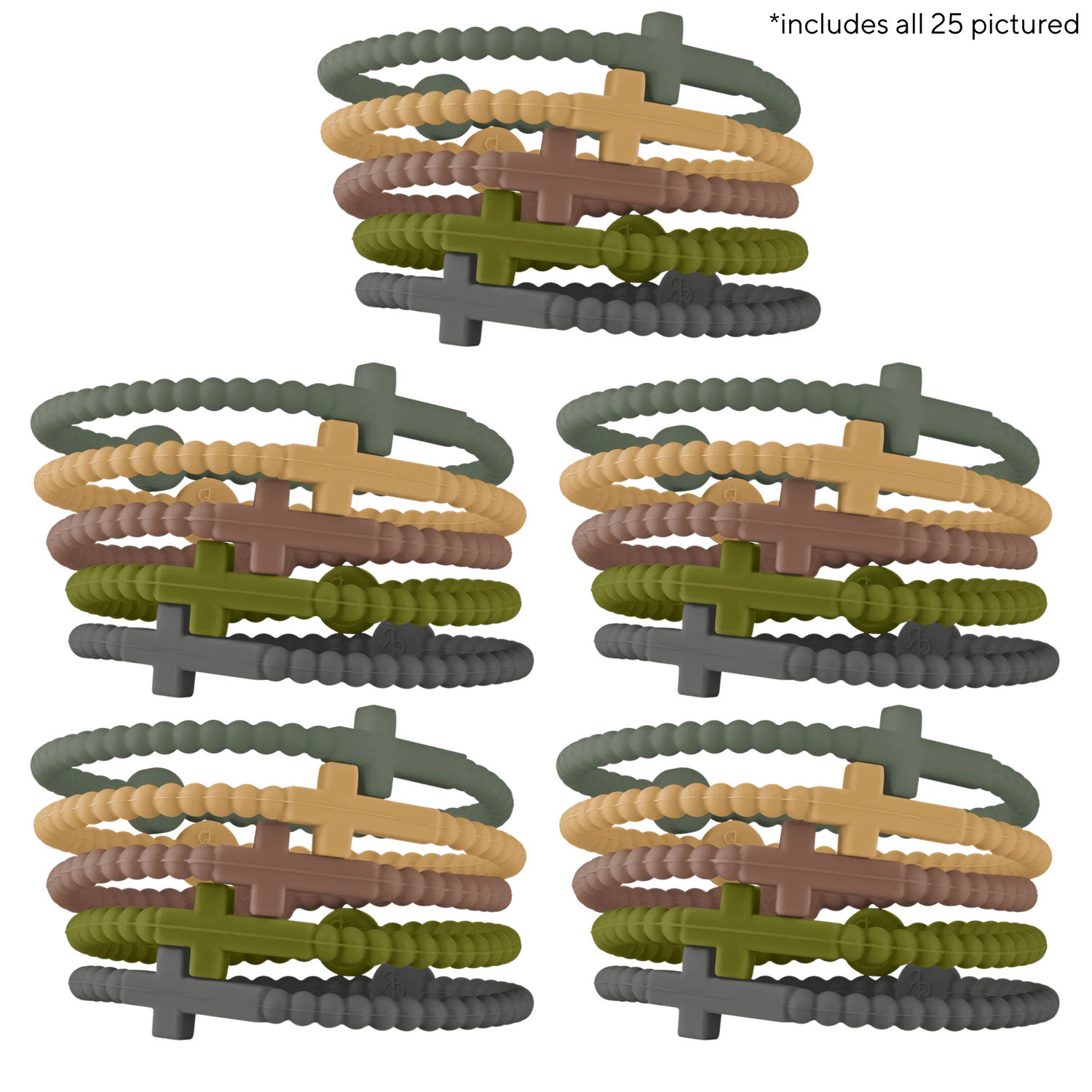 Jesus Bracelets - 25 Packs