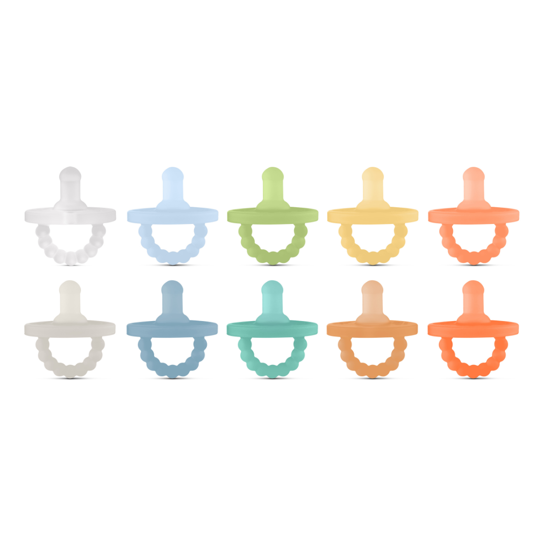 Cutie PAT Round (0-6m) Pacifier Value 10 Packs