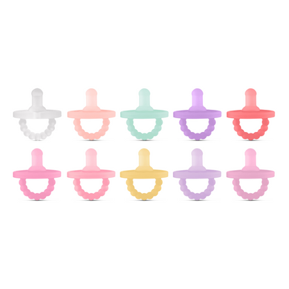 Cutie PAT Round (0-6m) Pacifier Value 10 Packs