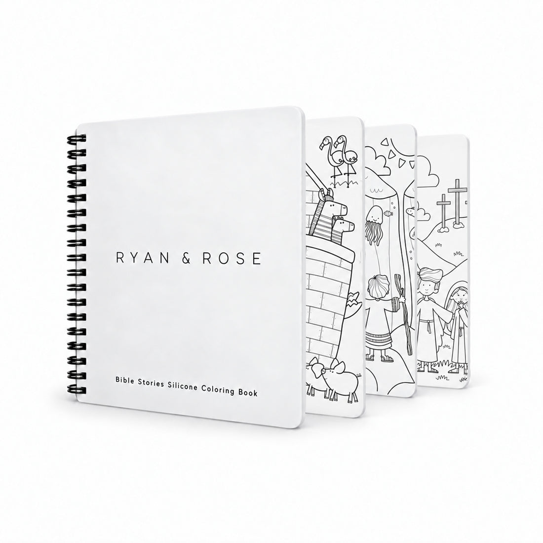 Bible Stories Silicone Coloring Book