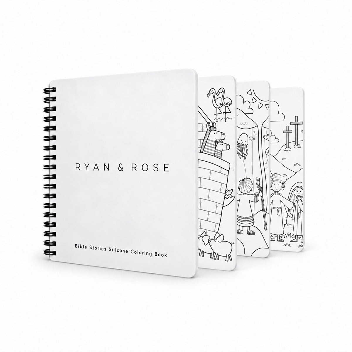 Bible Stories Silicone Coloring Book
