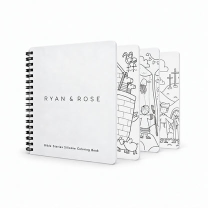 Bible Stories Silicone Coloring Book