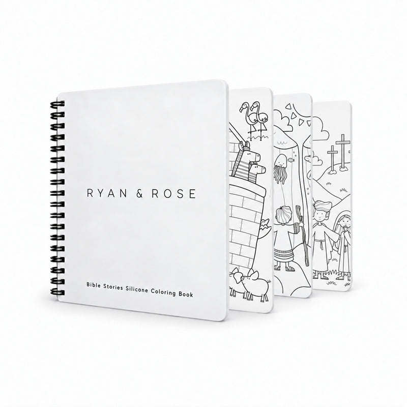 Bible Stories Silicone Coloring Book