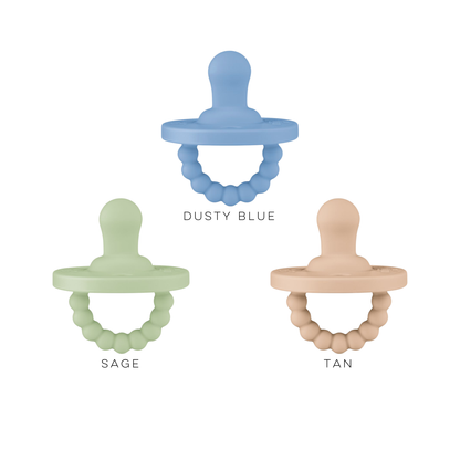 Cutie PAT Flat (0m+) Pacifier Value 3 Packs