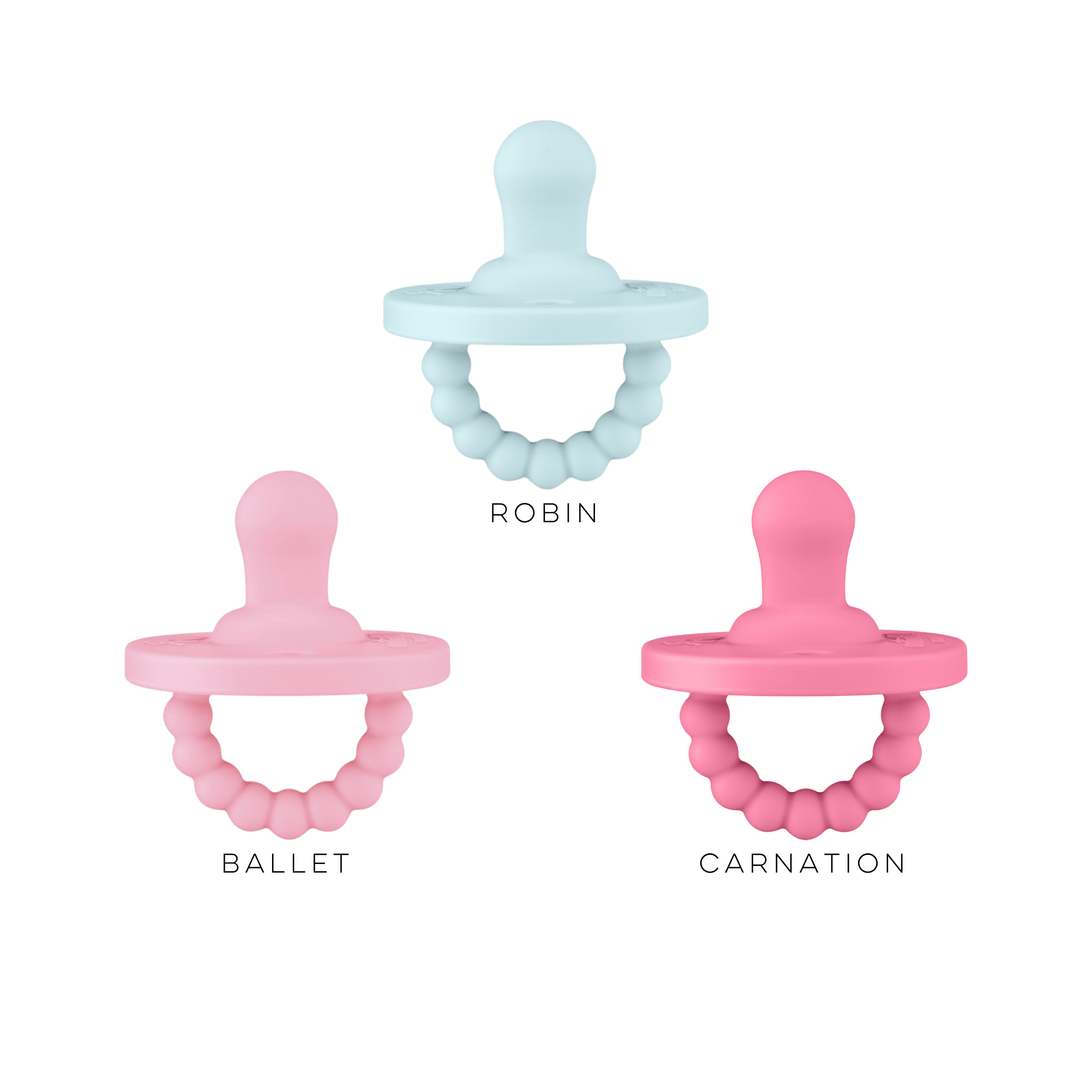Cutie PAT Flat (0m+) Pacifier Value 3 Packs