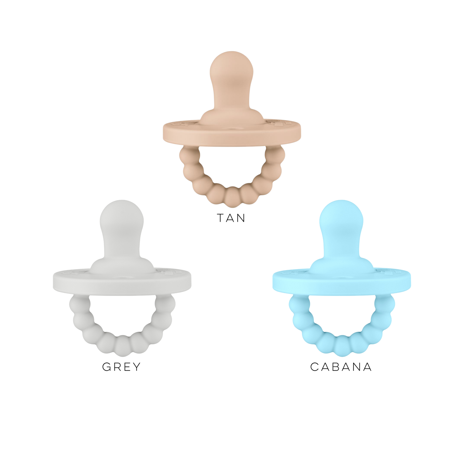 Cutie PAT Flat (0m+) Pacifier Value 3 Packs