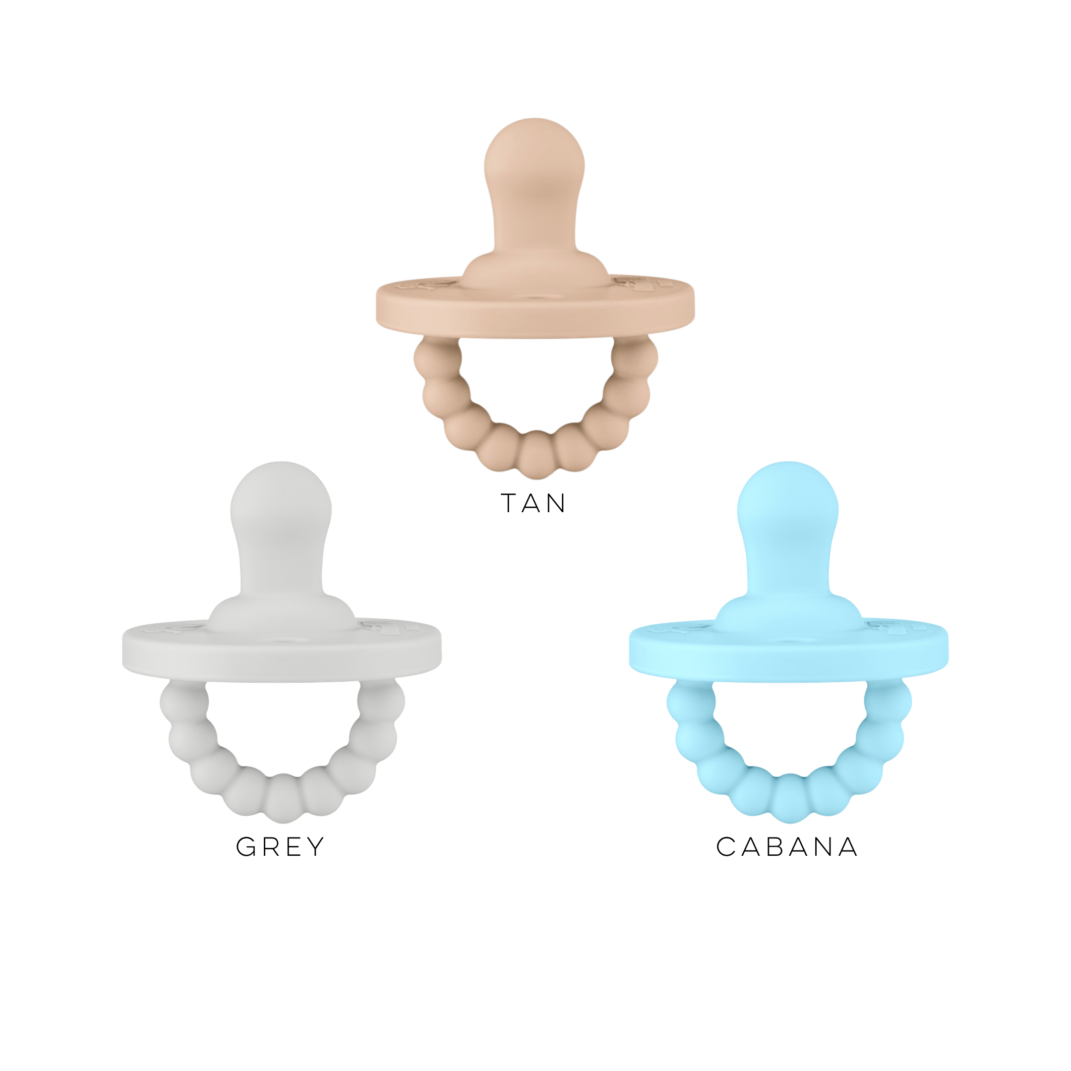 Cutie PAT Flat (0m+) Pacifier Value 3 Packs