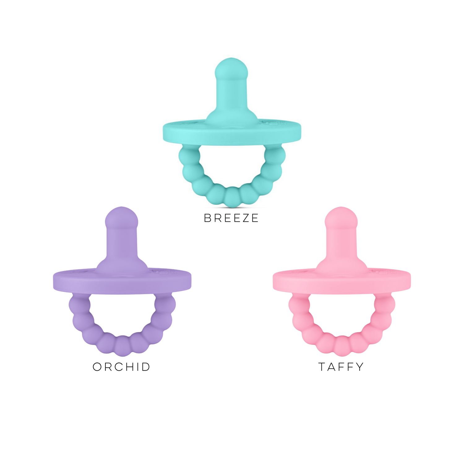Cutie PAT Round (0-6m) Pacifier Value 3 Packs