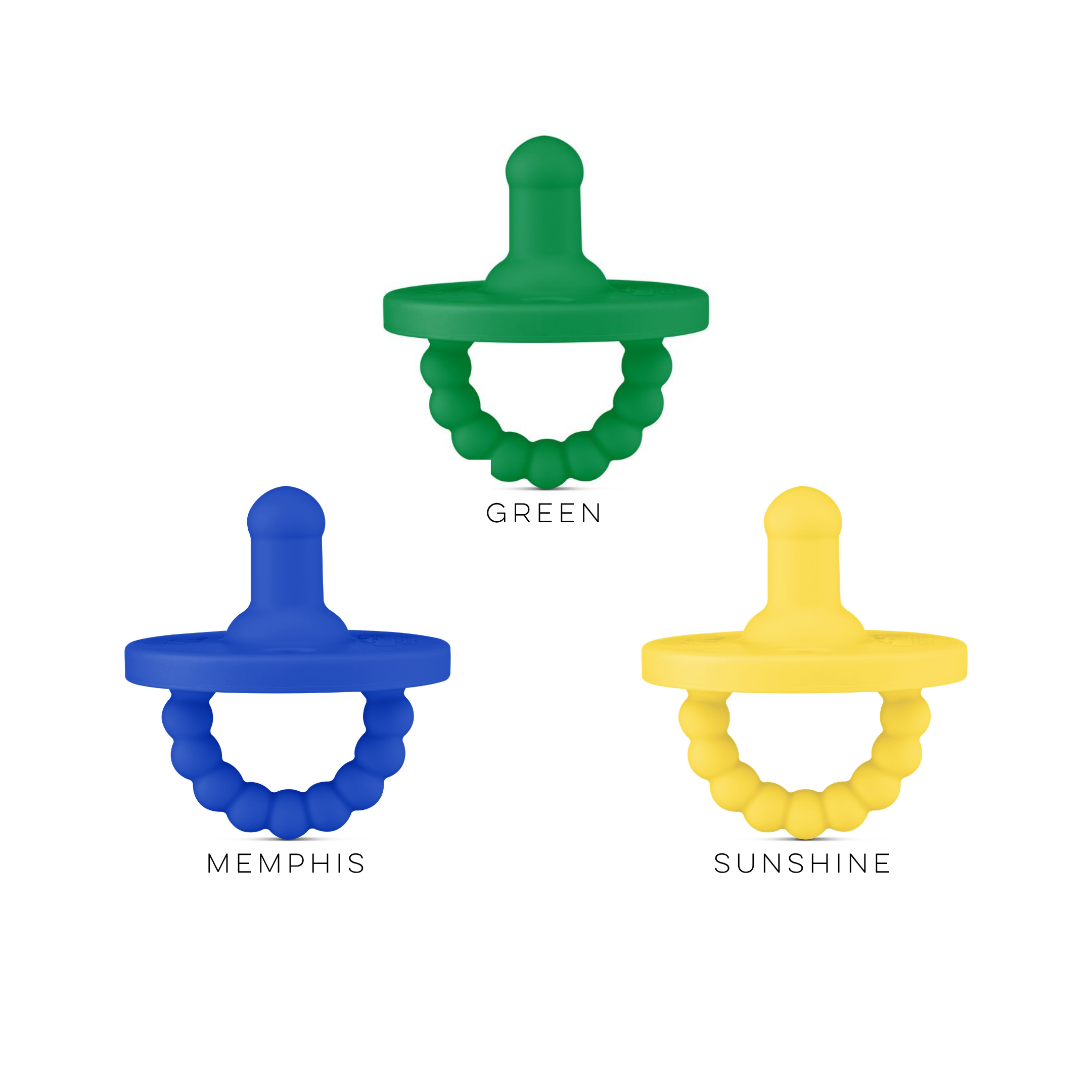 Cutie PAT Round (0-6m) Pacifier Value 3 Packs