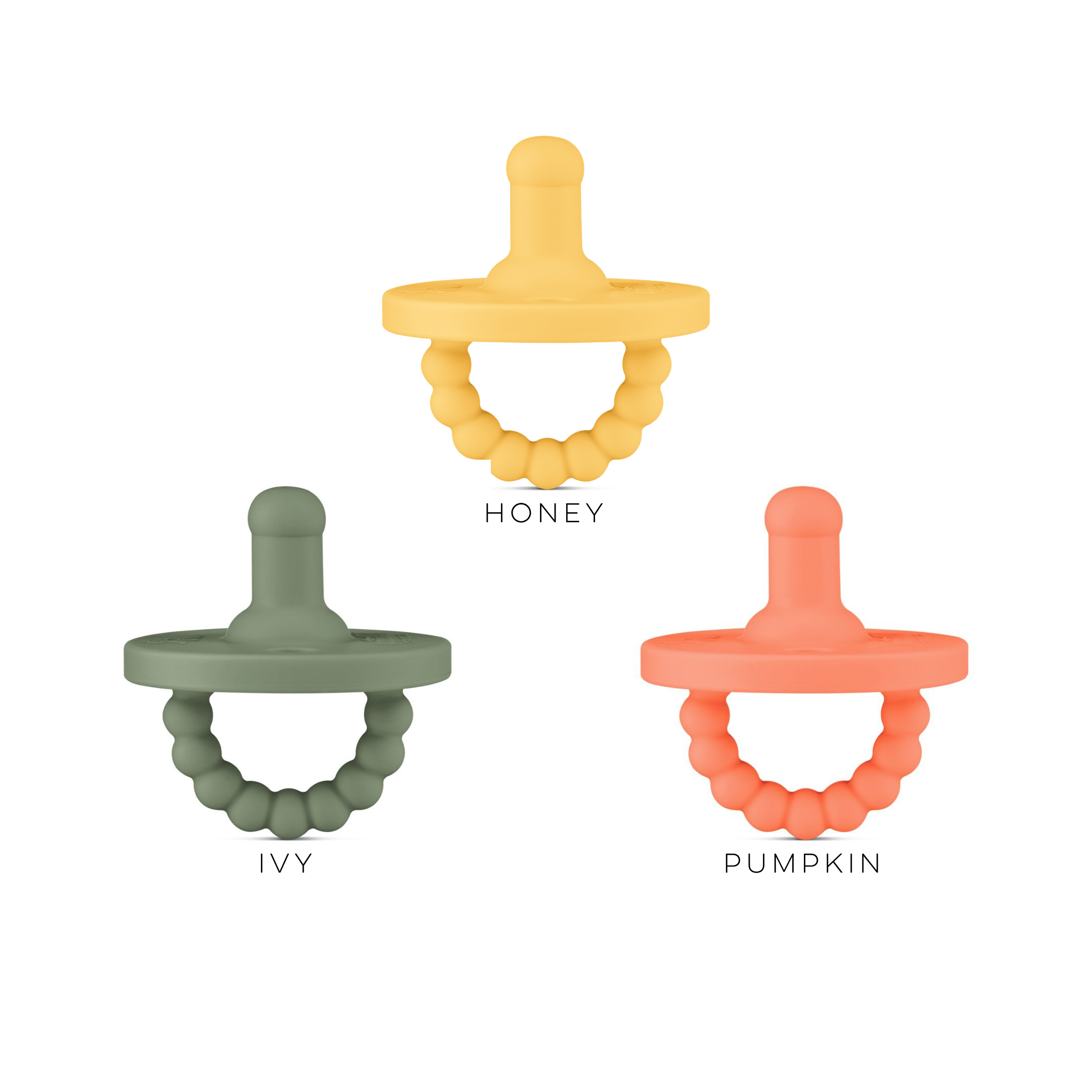 Cutie PAT Round (0m+) Pacifier Value 3 Packs