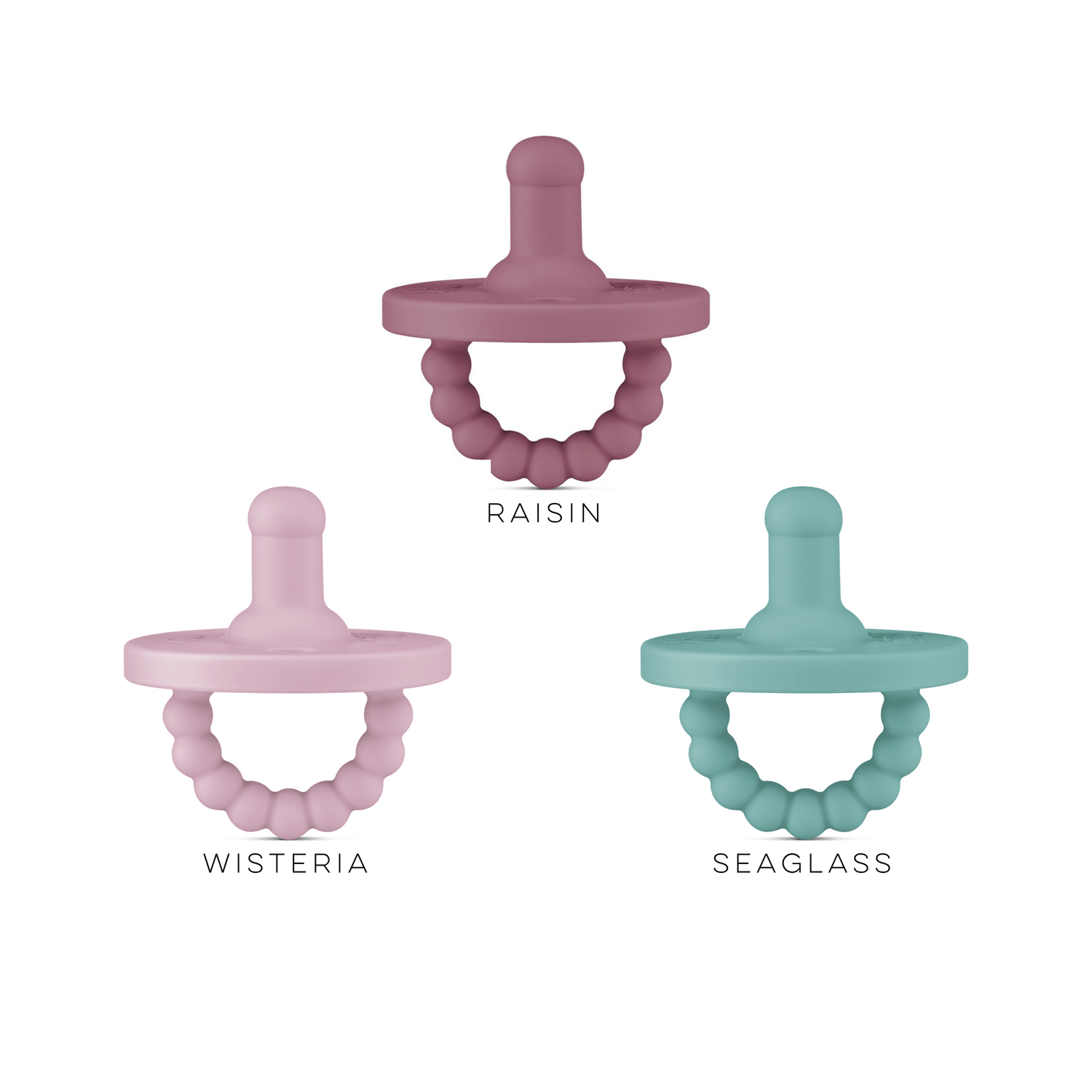 Cutie PAT Round (0m+) Pacifier Value 3 Packs
