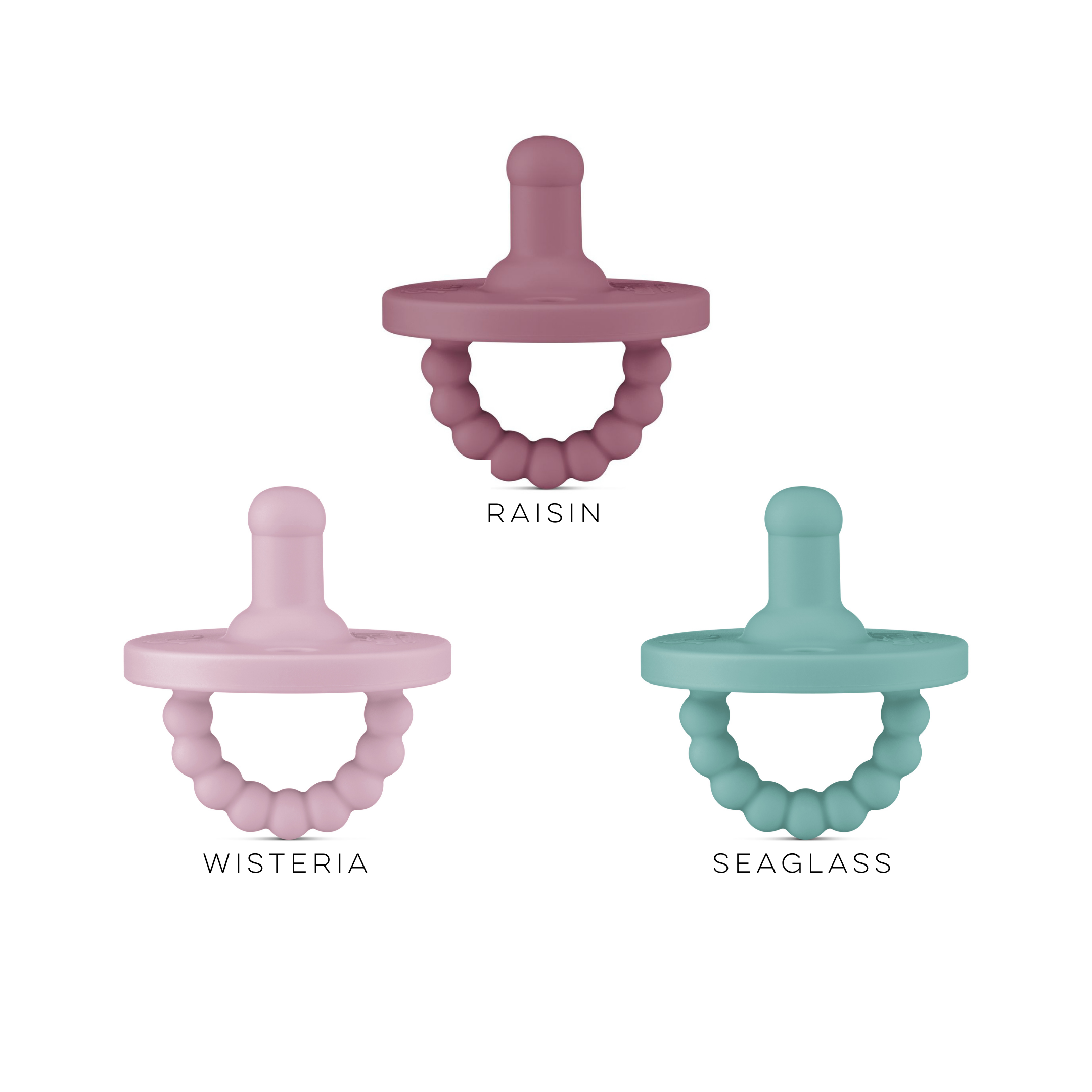 Cutie PAT Round (0m+) Pacifier Value 3 Packs