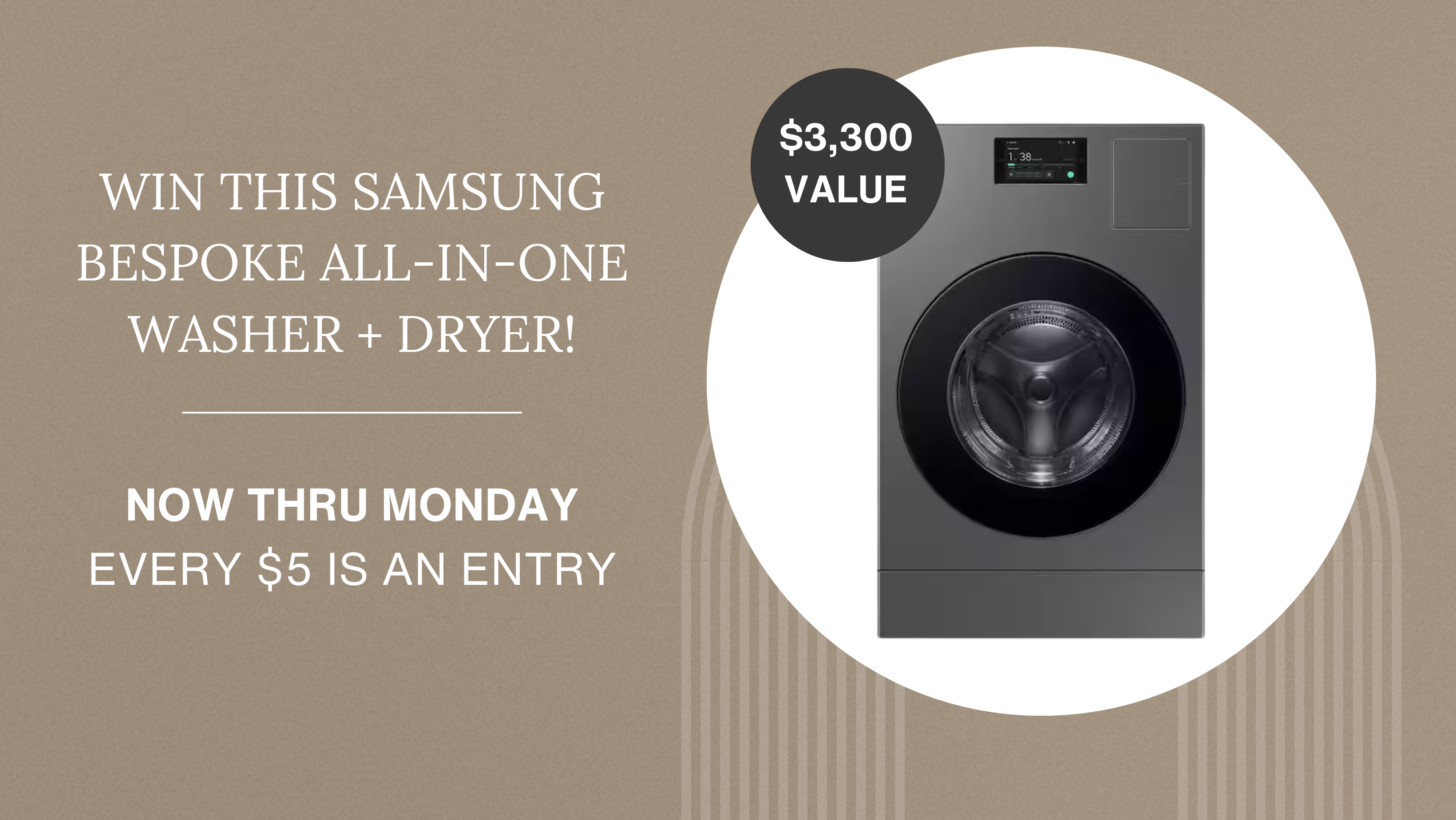 win an all-in-one washer and dryer