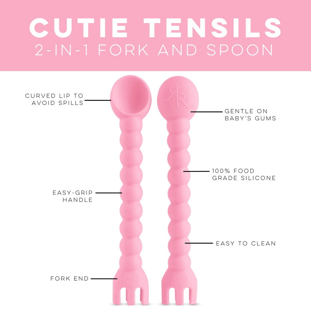 Cutie Tensils: 2-in-1 fork and spoon
