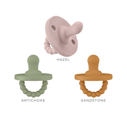 Cutie PAT Flat (0m+) Pacifier Value 3 Packs