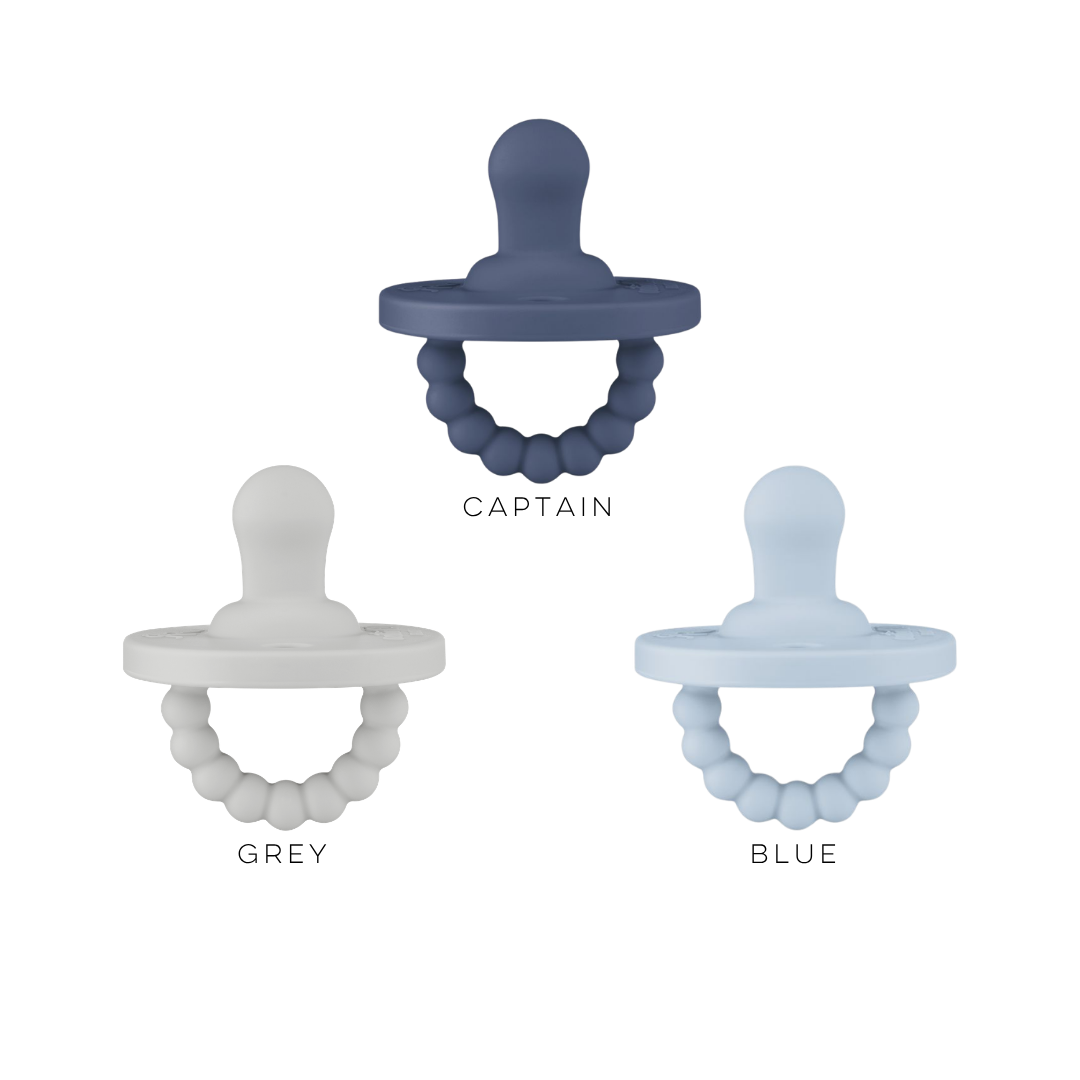 Cutie PAT Flat (0m+) Pacifier Value 3 Packs