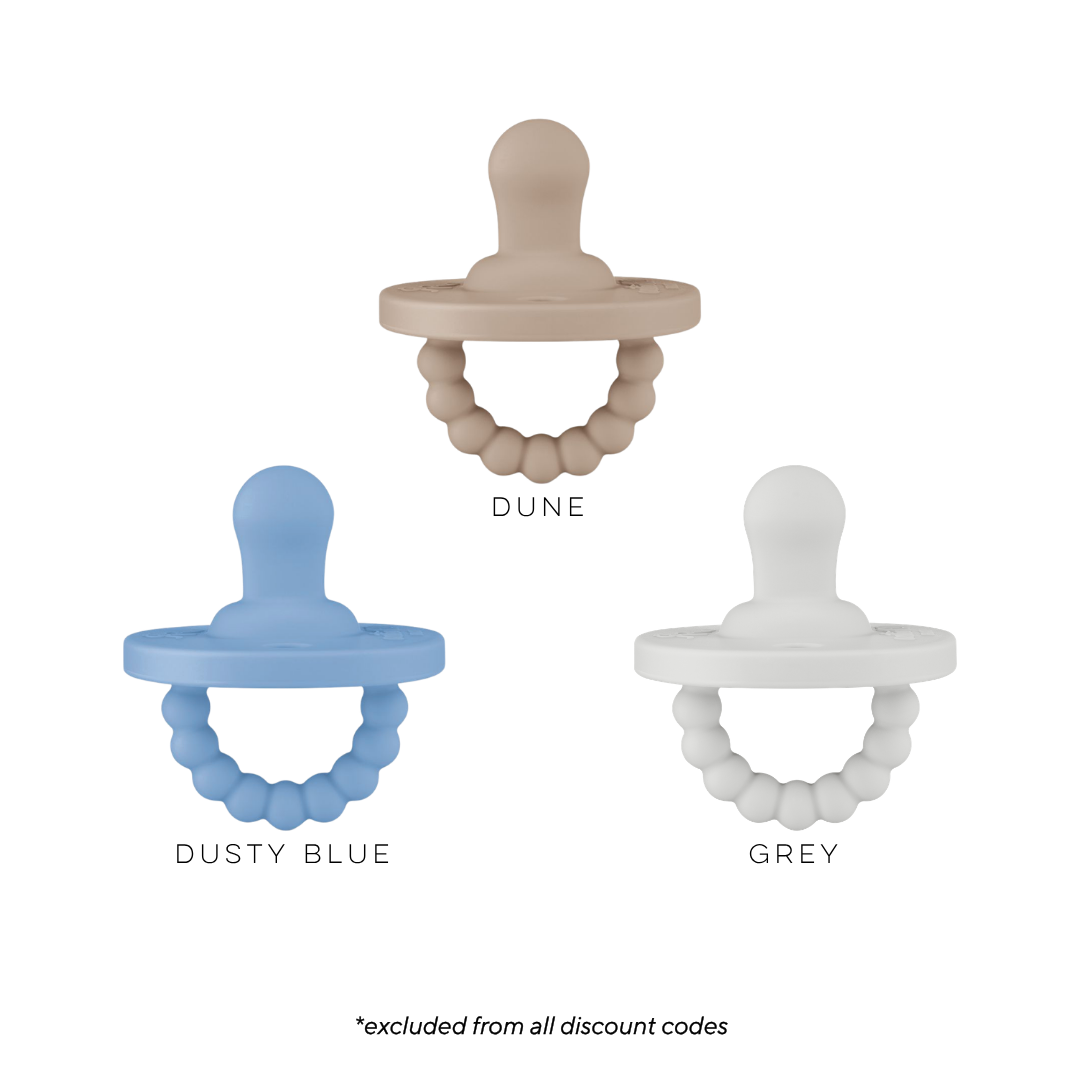 Cutie PAT Flat (0m+) Pacifier Value 3 Packs