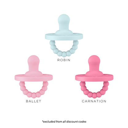 Cutie PAT Flat (0m+) Pacifier Value 3 Packs