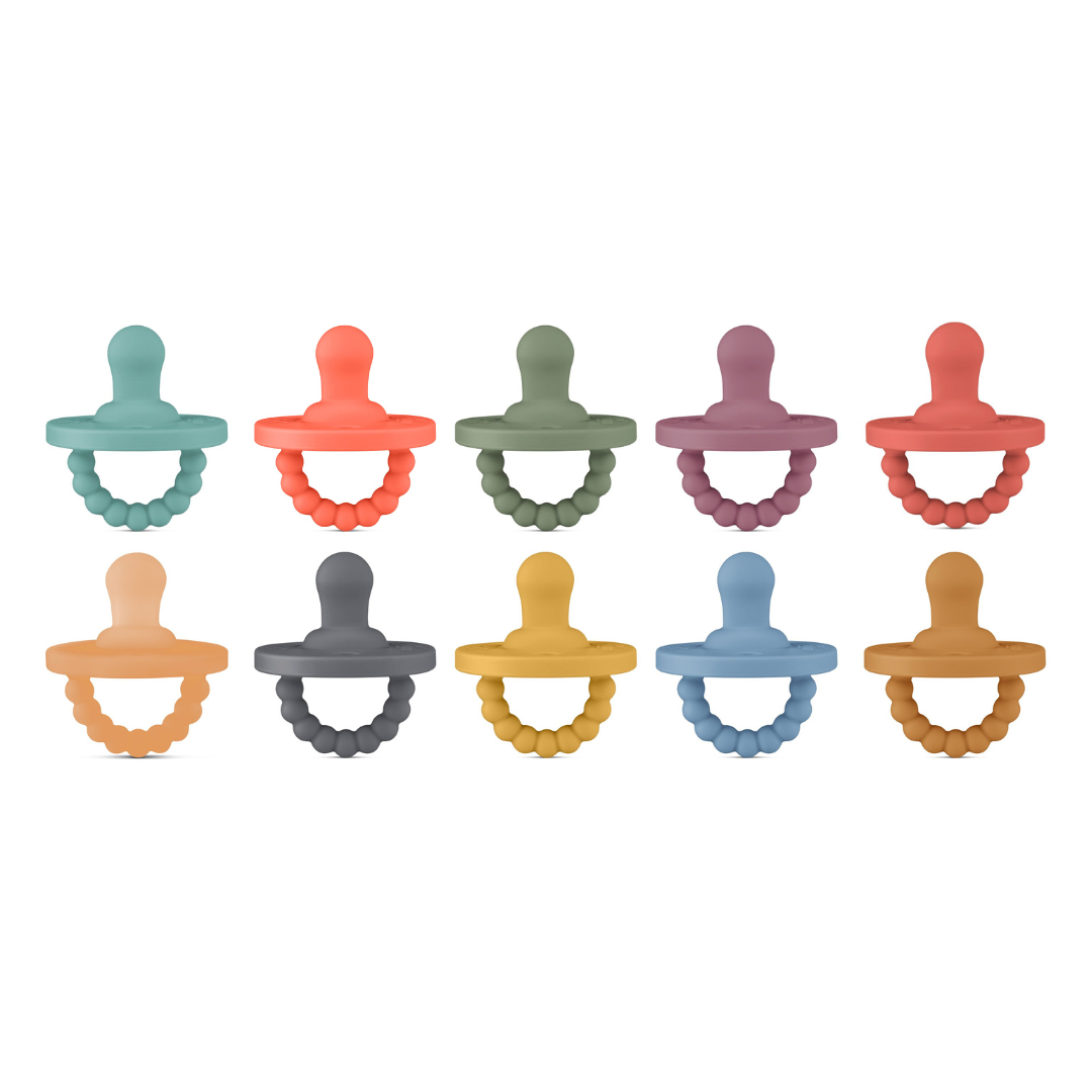 Cutie PAT Flat (0m+) Pacifier Value 10 Packs