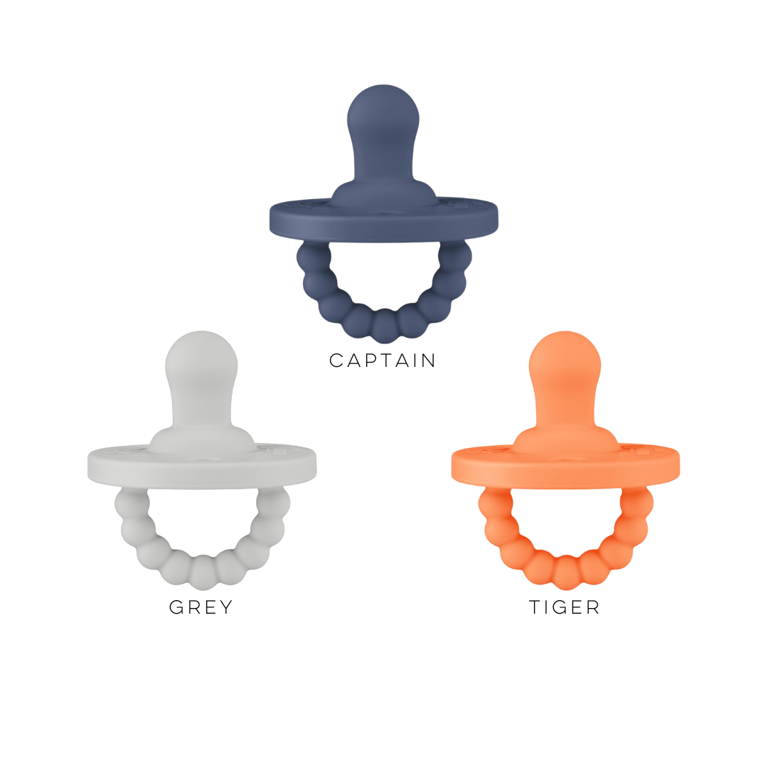 Cutie PAT Flat (0m+) Pacifier Value 3 Packs