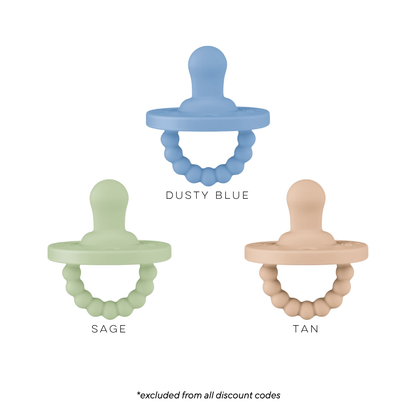 Cutie PAT Flat (0m+) Pacifier Value 3 Packs