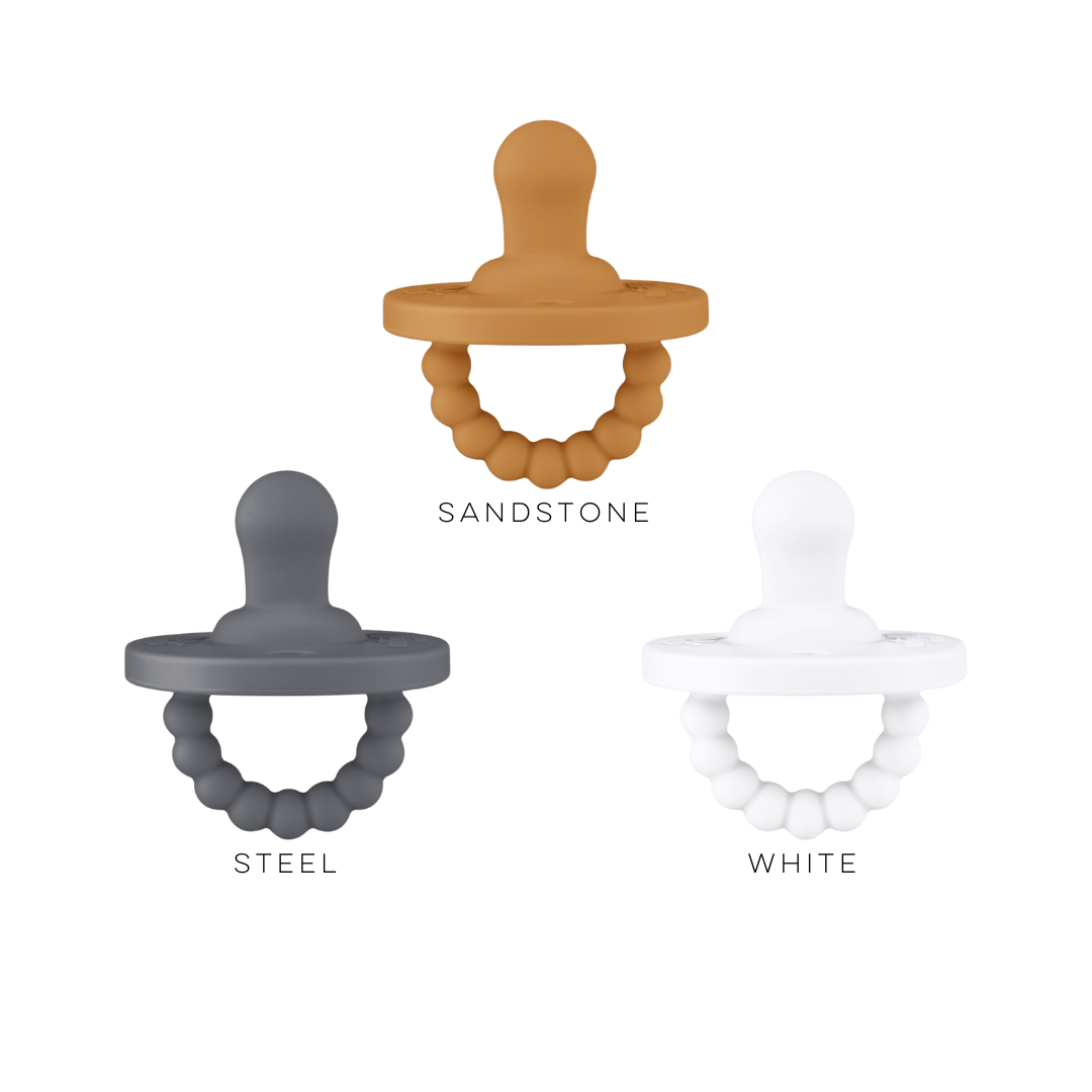 Cutie PAT Flat (0m+) Pacifier Value 3 Packs