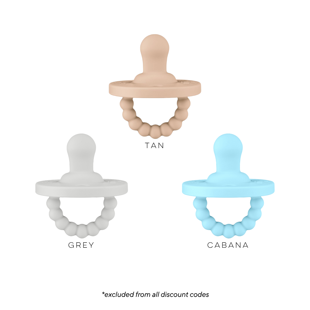 Cutie PAT Flat (0m+) Pacifier Value 3 Packs