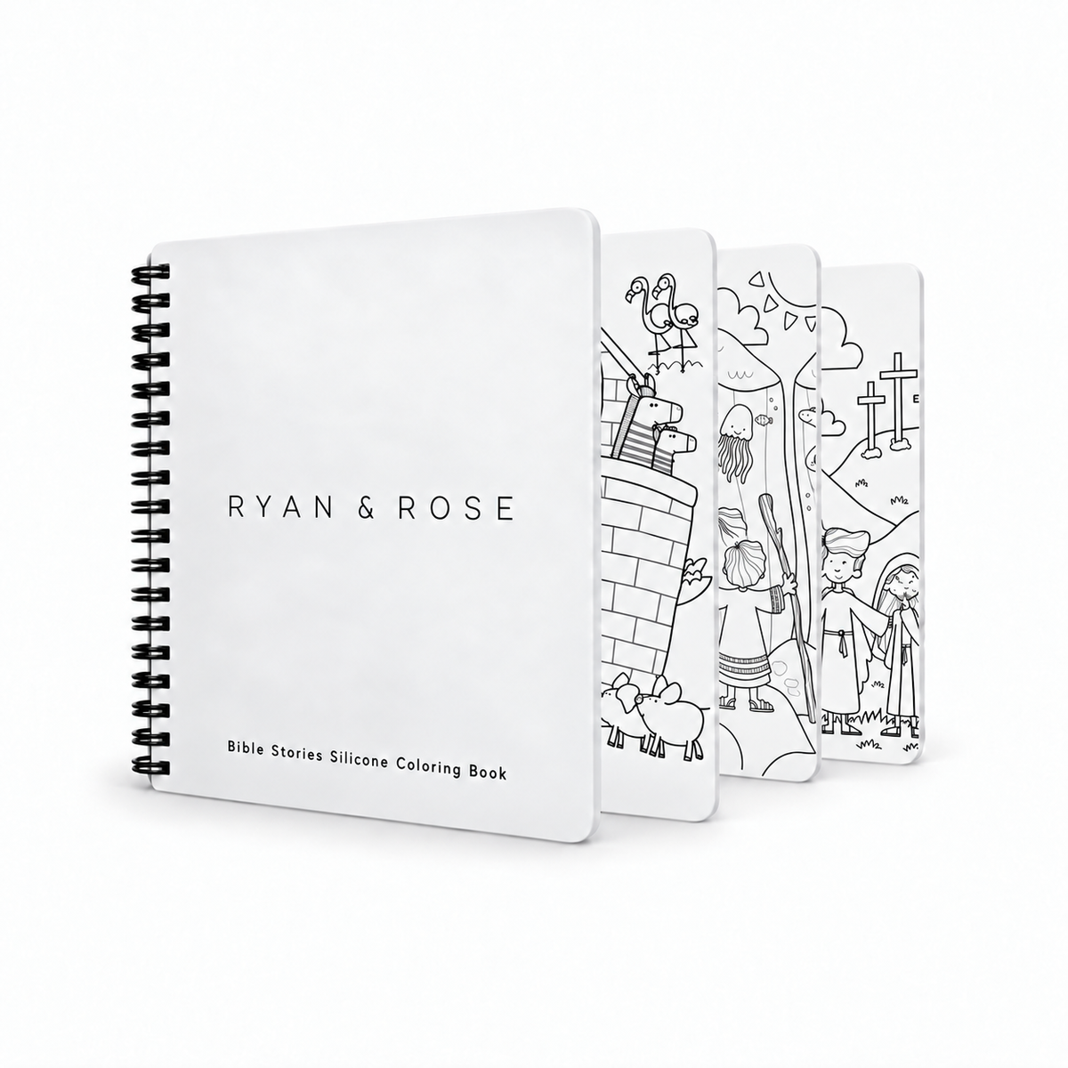 Bible Stories Silicone Coloring Book